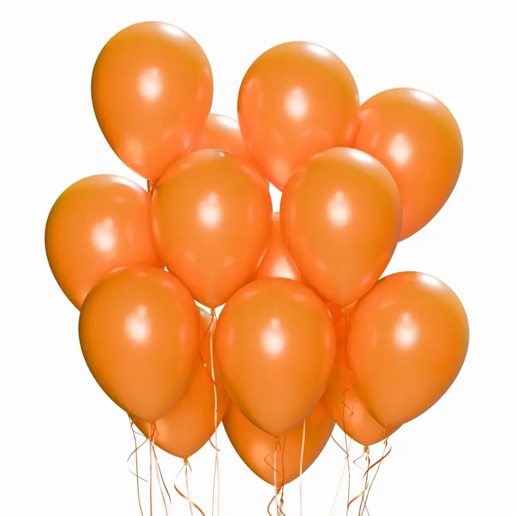 12 Inch Latex Balloon Normal Orange