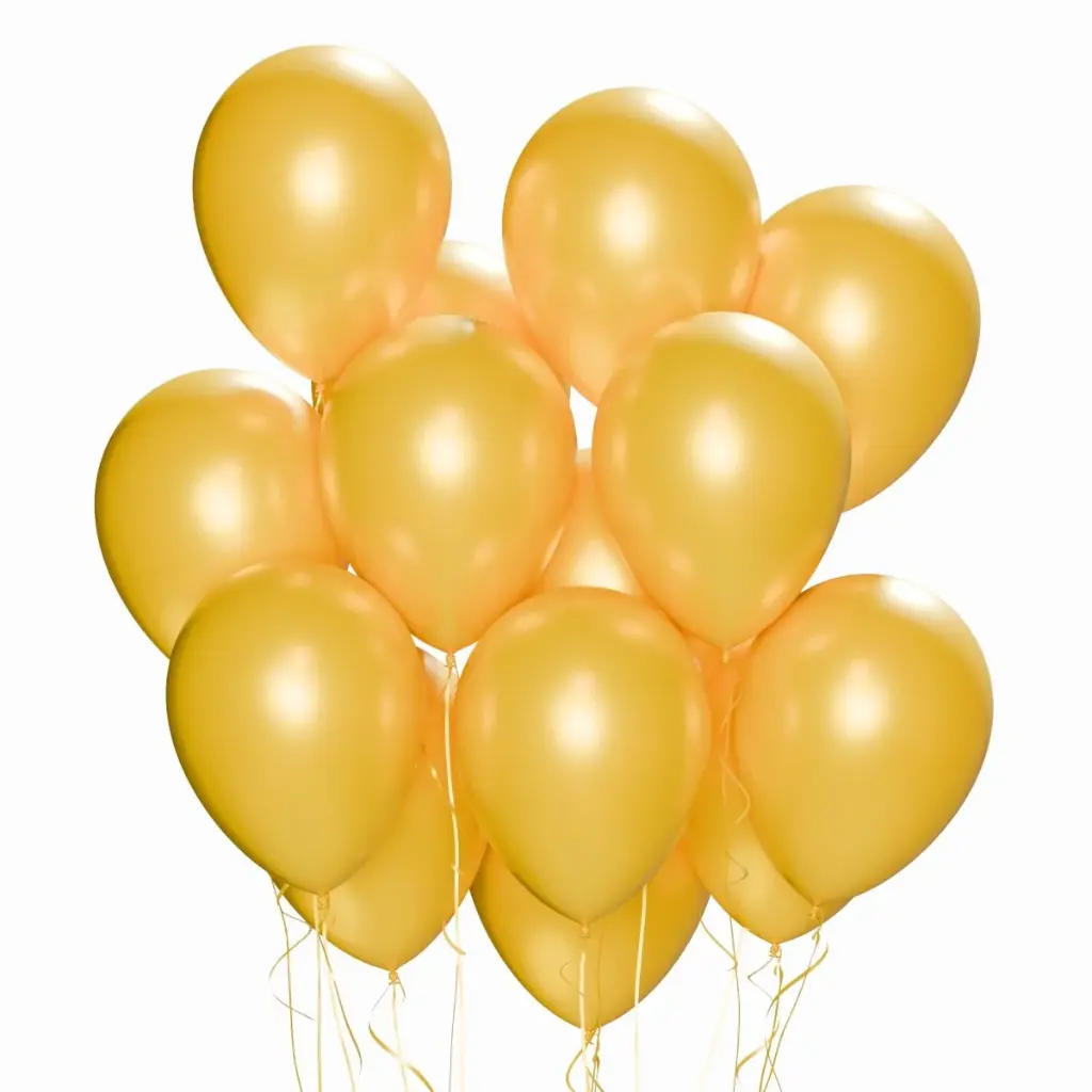 Collection 6 Yellow Balloons