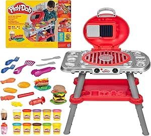 Play Doh Sizzlin Grill Playset