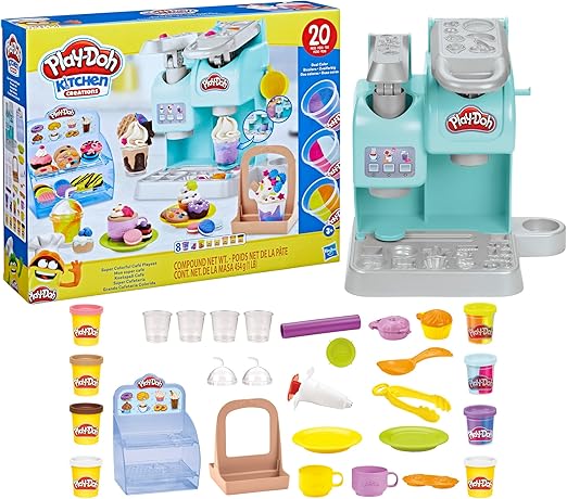 Play Doh Super Colorful Cafe Playset