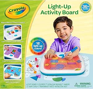 Light-Up Activity Board,6Pk