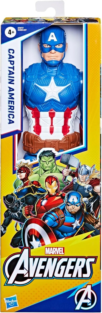 Marvel Avengers Titan Hero Series Captain America 30 Cm Acti