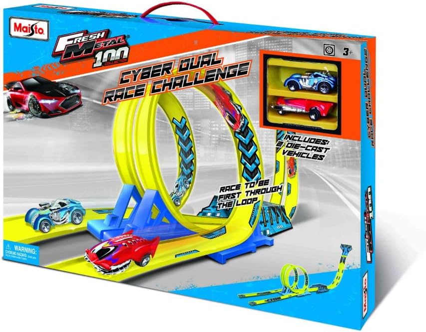 Fm100 Dual Cyber Loop Challenge, Incl. 2 Non-Lic. Cars