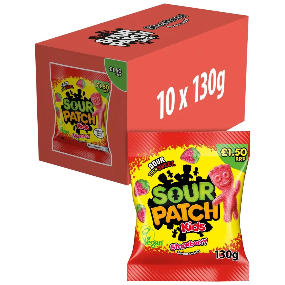 Sour Patch Kids Strawberry 130Gm