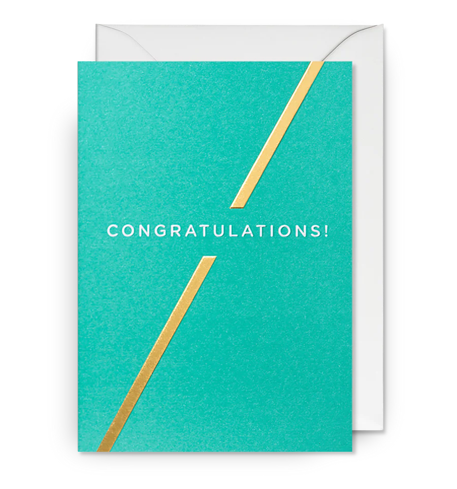 Minimalist Chic Congratulations Card