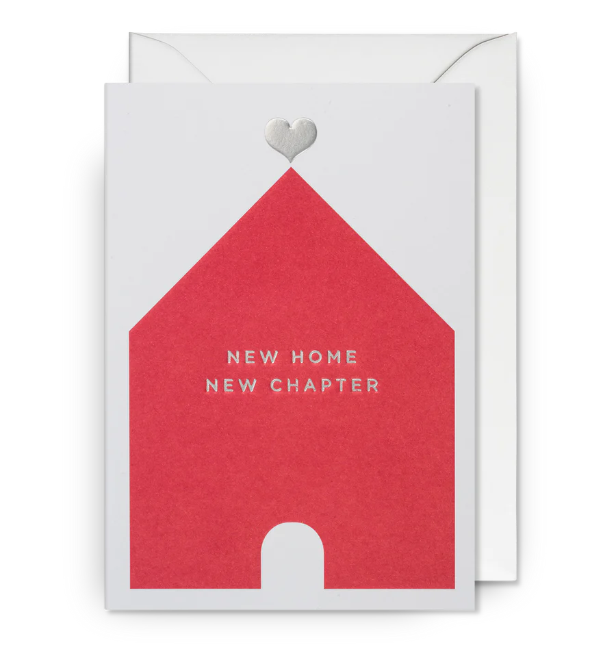 كرت تهنئة - بداية فصل جديد في منزل جديد