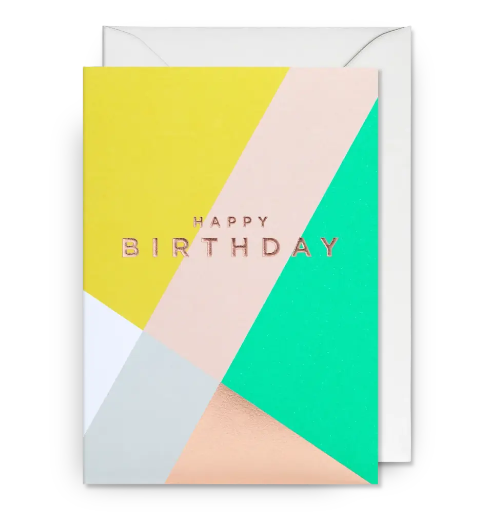 Happy Birthday Greeting Card