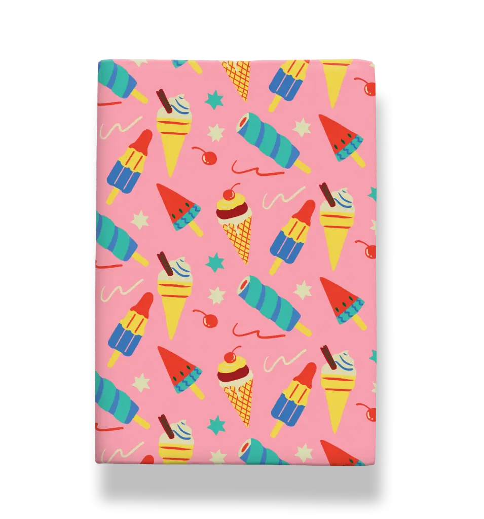 Ice Cream & Lollies Gift Wrap