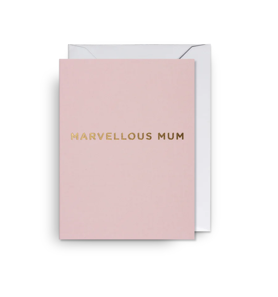 Marvellous Mum Mini Card