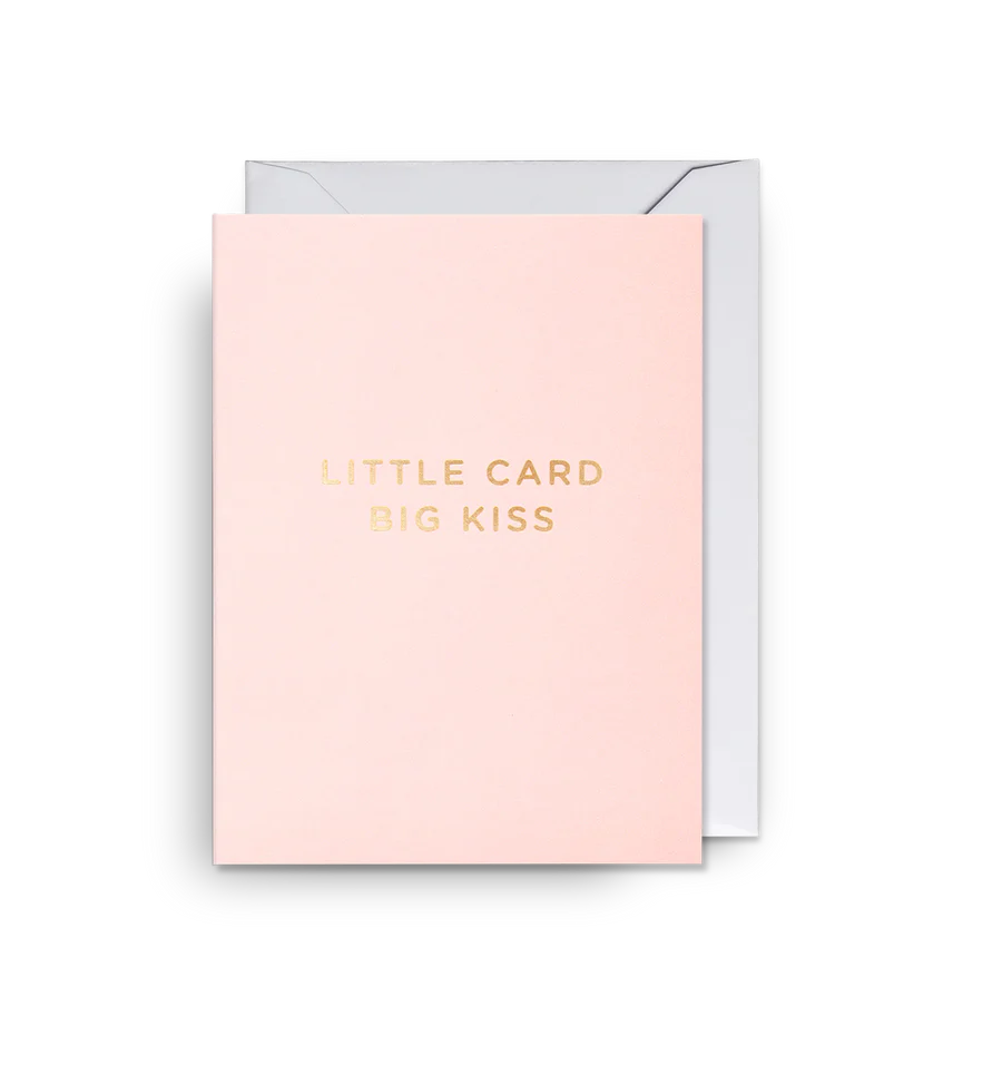 Mini Card (9X12)cm-Little Card Big Kiss
