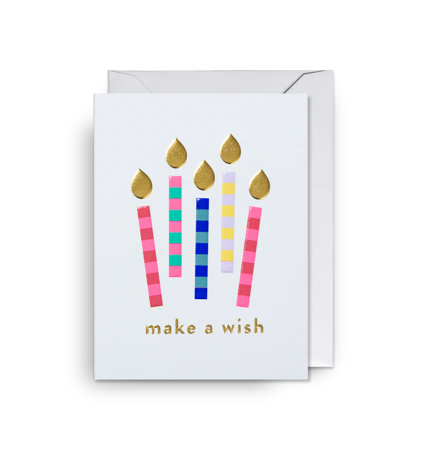 Make a Wish Candles Mini Card