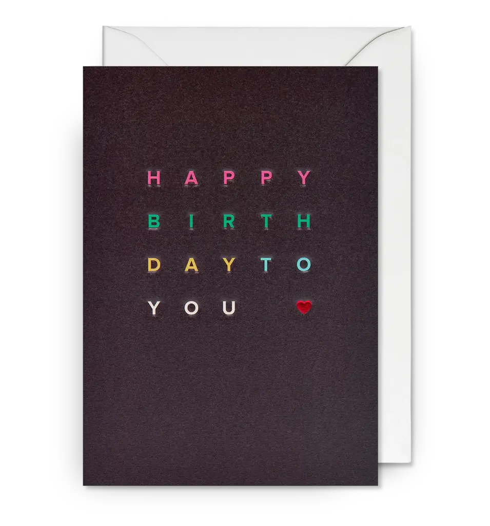 Happy Birthday to You Greeting Card