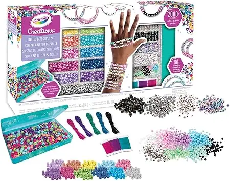 Crayola - Creations, Super Set Letters and Beads, Creative Activity