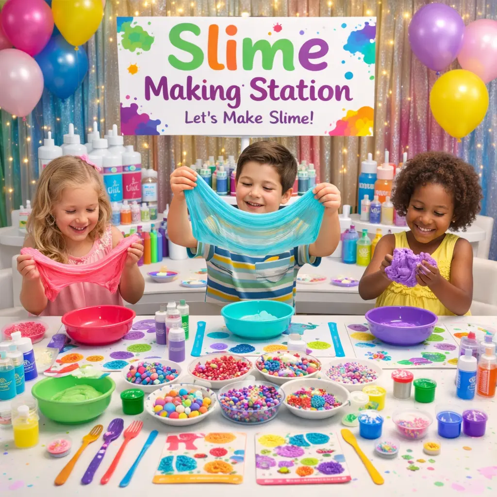 DIY Slime Making 10 persons ( Art and crafts )