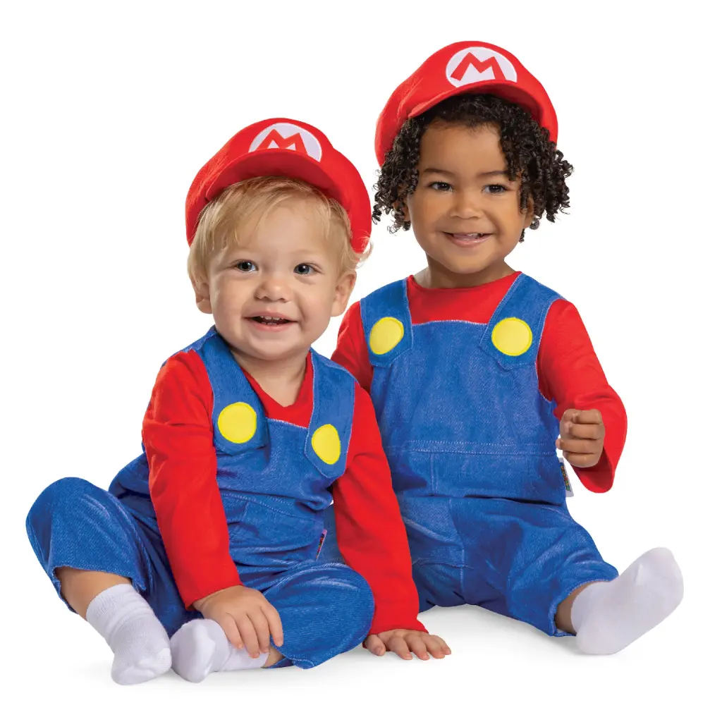 Infant Mario Posh Costume - Super Mario