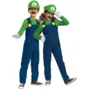  Child Luigi Posh Costume - Super Mario