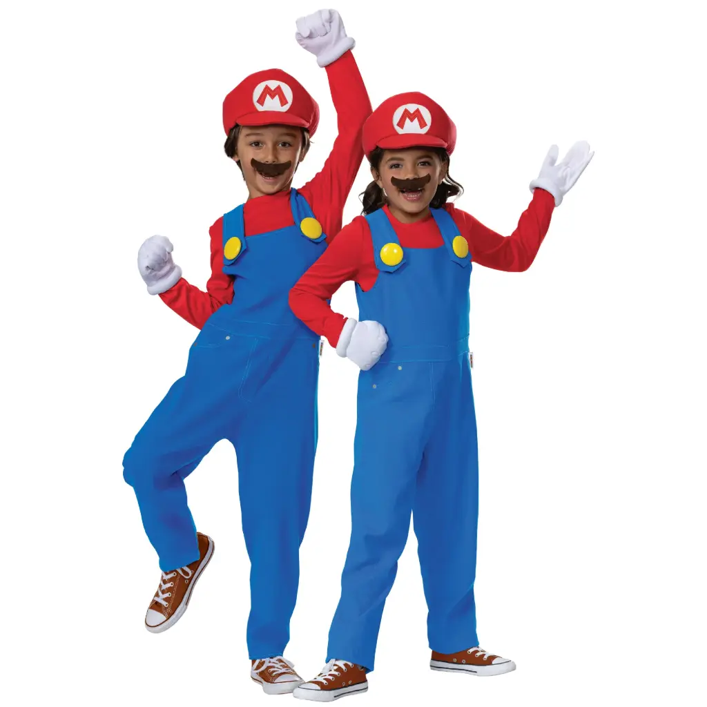 Child Mario Elevated Costume - Super Mario