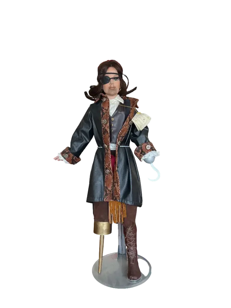Pirate - Show‑Stoppers Porcelain Doll – Florence Maranuk Collection