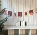 Ramadan Wall Hanging Decoration - Beige