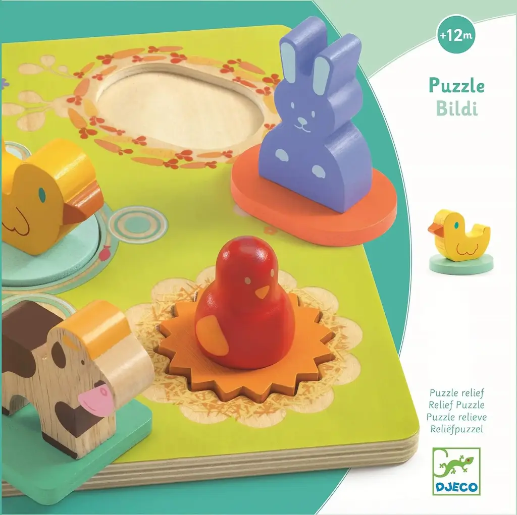 Djeco Wooden Puzzle – Bildi