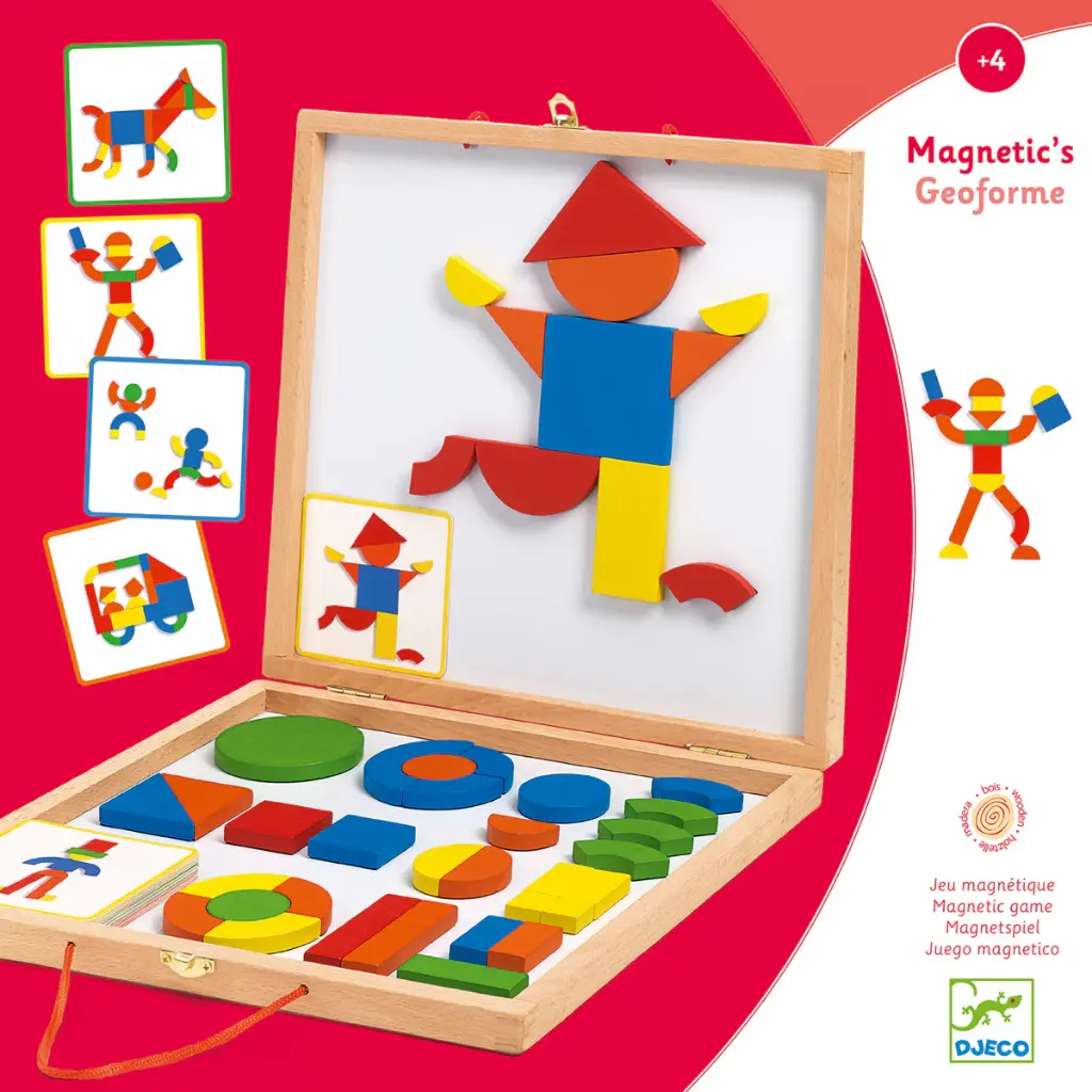 Djeco Wooden Magnetic – Geoform