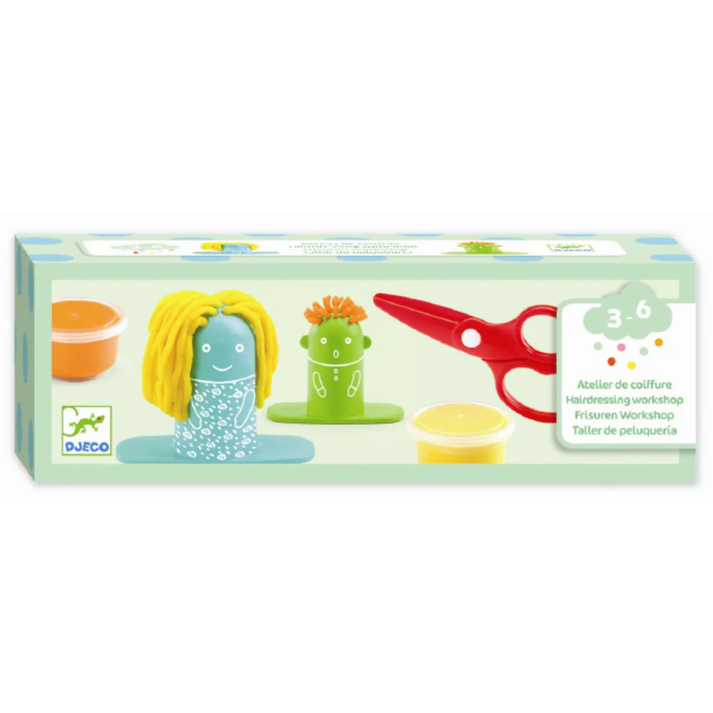 Djeco Play Dough Workshop – Hairdressing
