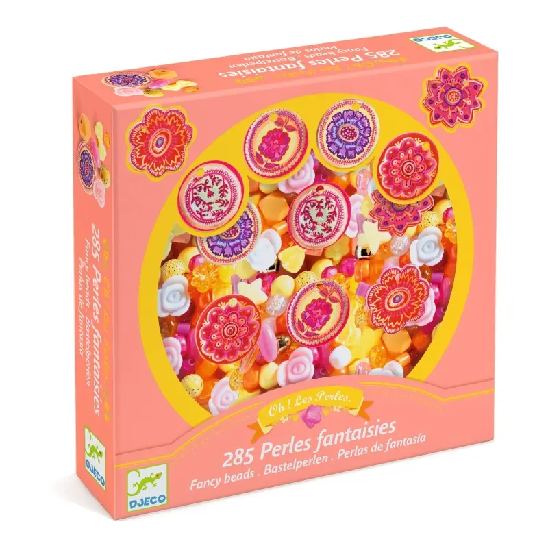 Djeco Flowers Fancy Beads Kit