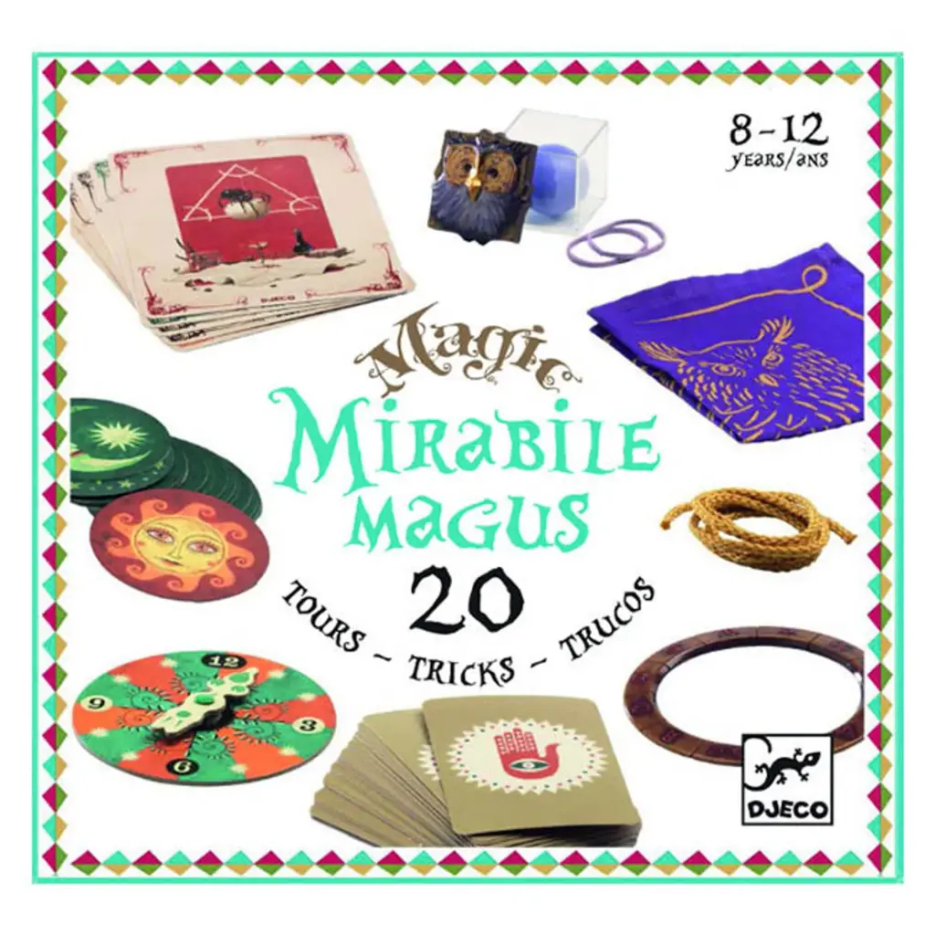 Djeco Mirabile Magus – 20 Magic Tricks