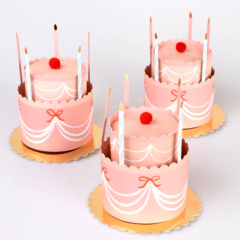 Meri Meri Fancy Cake Party Hats (Pack of 8)