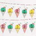 Meri Meri Ice Cream Honeycomb Garland 1.8 M