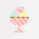 Meri Meri Ice Cream Sundae Napkins (Pack of 16)