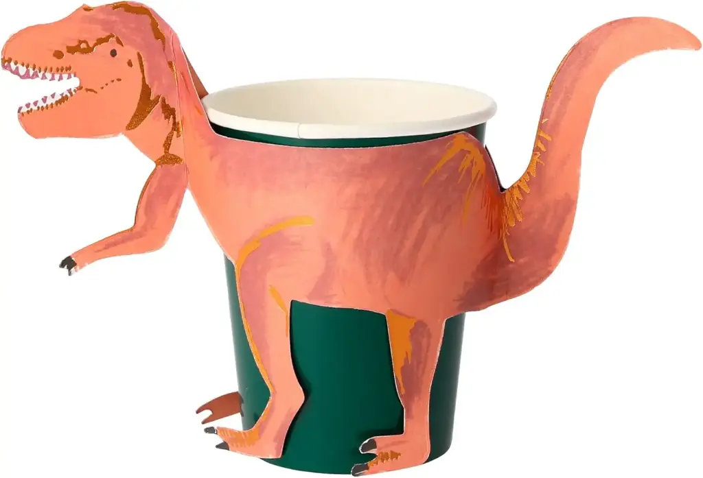 Meri Meri T-Rex Party Cups (Pack of 8)