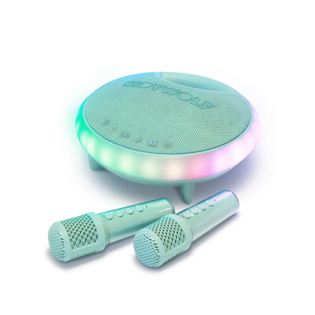 KIDYKARAOKE - Portable karaoke speaker - Green
