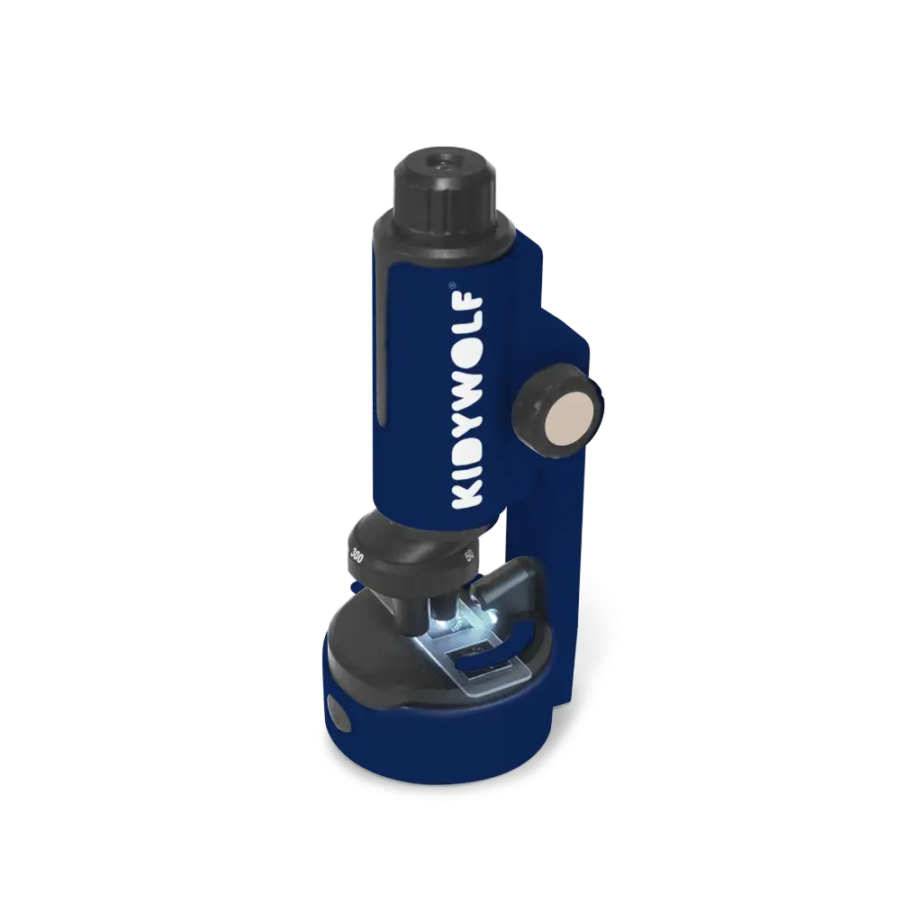 KIDYMICROSCOPE - Portable microscope - Blue
