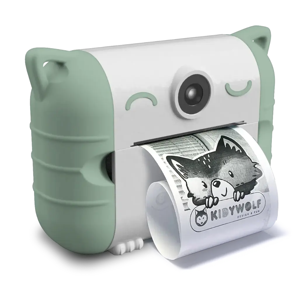KIDYPRINT Thermal Printing Camera - Green