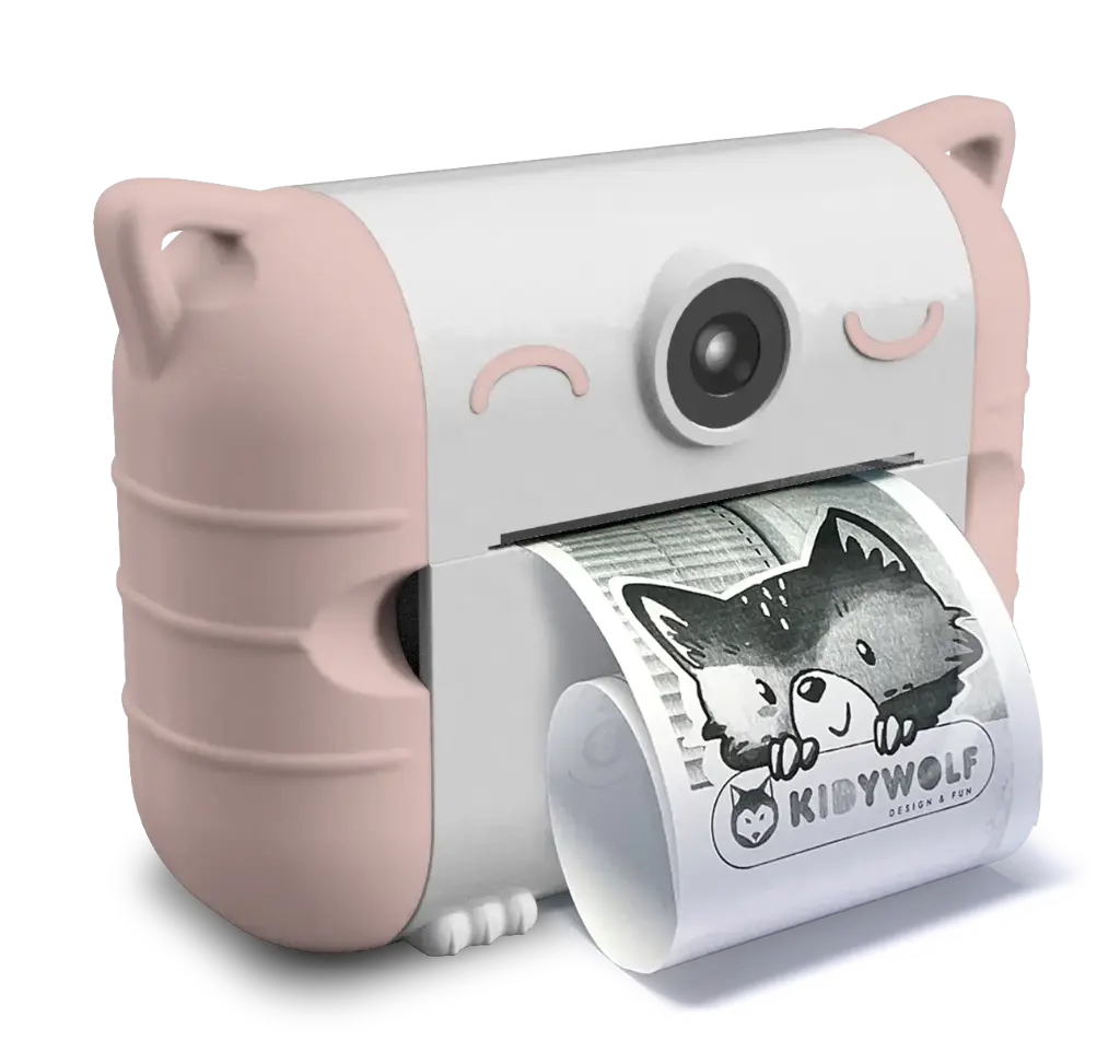 Kidyprint Thermal Printing Camera - Pink