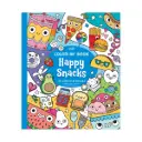 Color-in' Book: Happy Snacks (8" x 10";31 Pages)