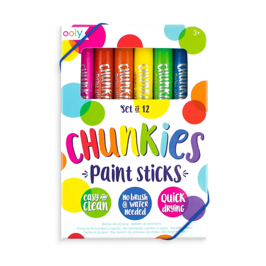 Chunkies Paint Sticks - Set of 12 - Classic
