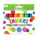 Chunkies Paint Sticks - Set of 6 - Classic