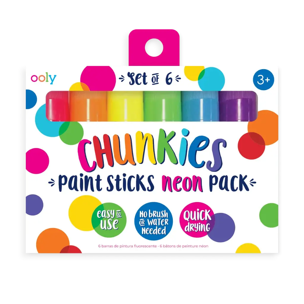 Chunkies Paint Sticks - Neons (Set of 6)