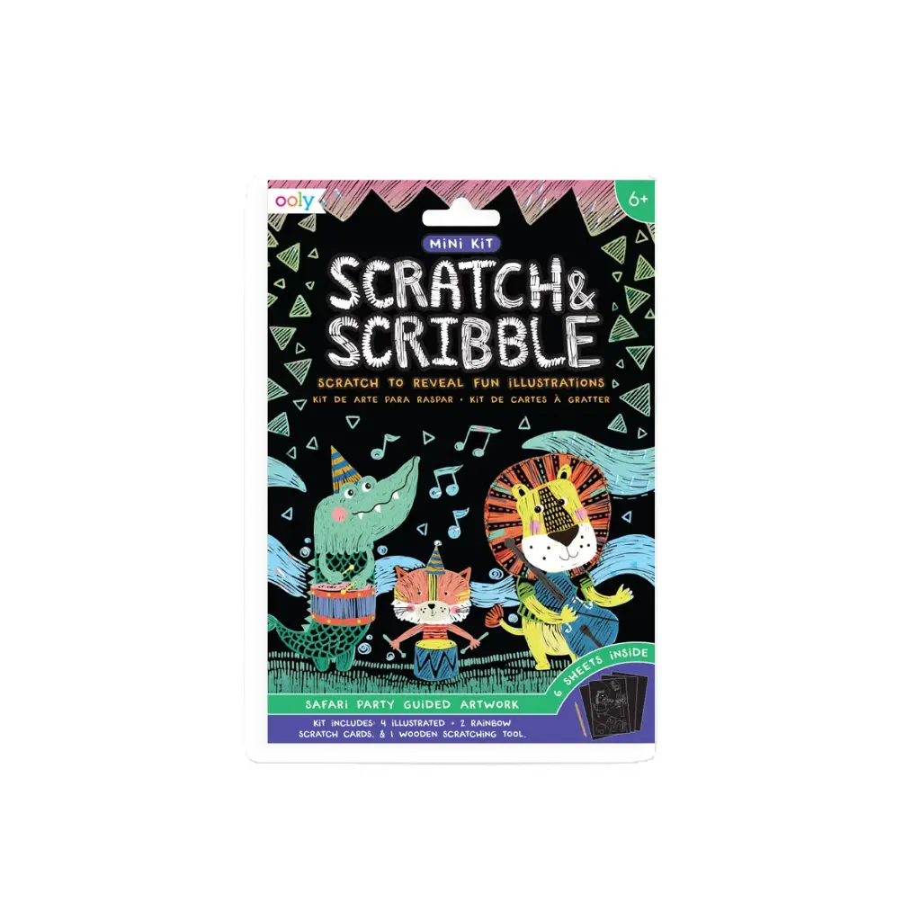 Mini Scratch & Scribble - Safari Party