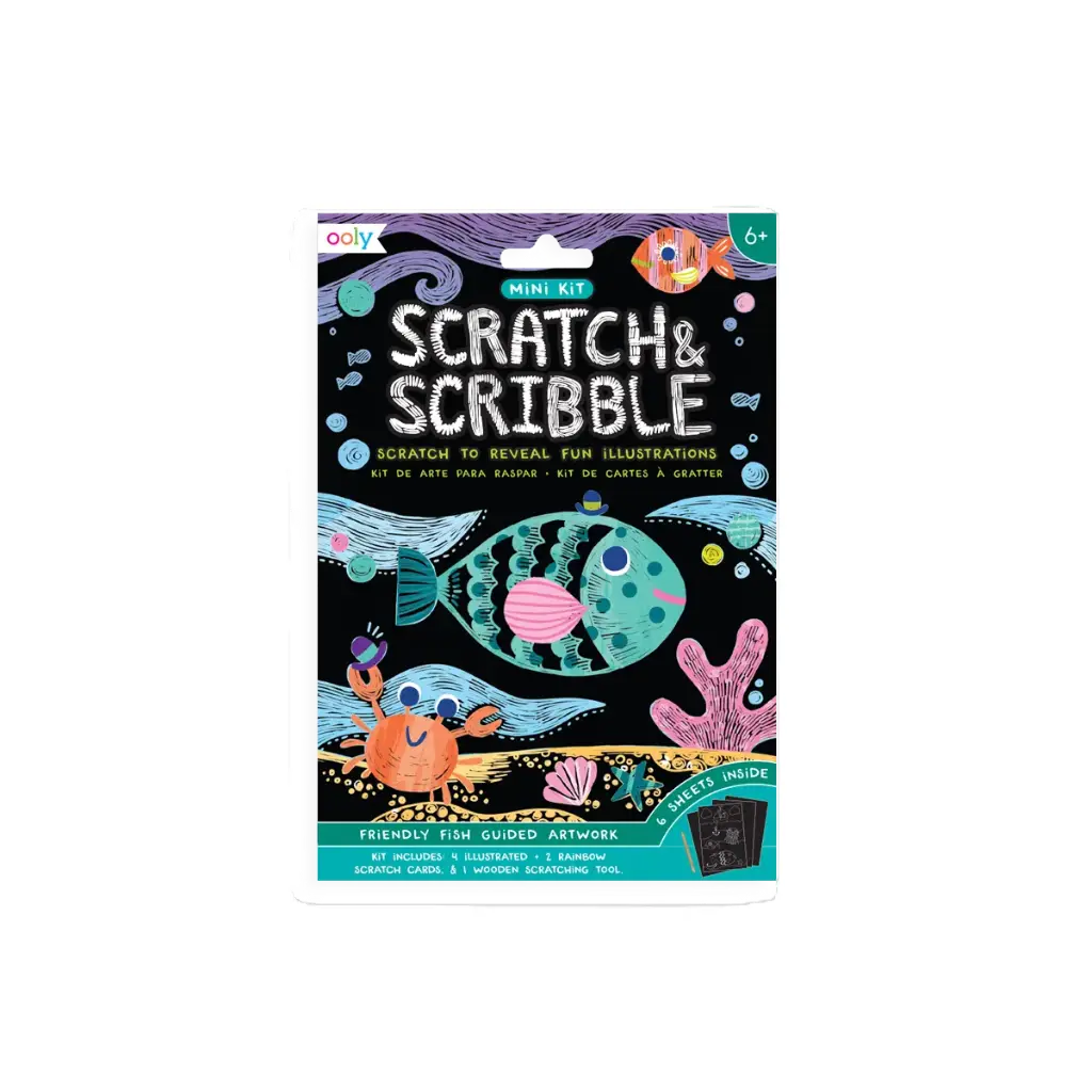 Mini Scratch & Scribble - Friendly Fish