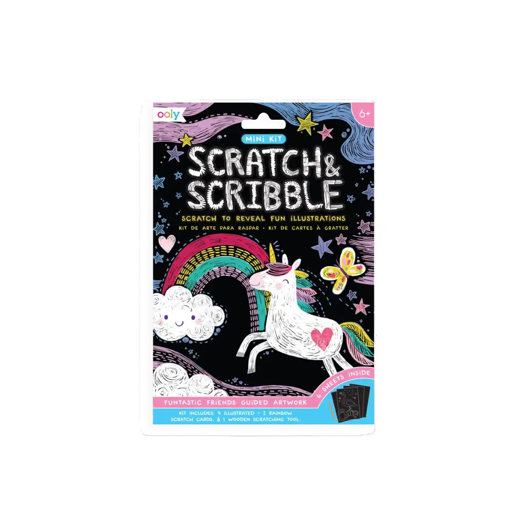 Mini Scratch & Scribble - Funtastic Friends