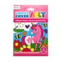Undercover Art: Hidden Pattern Coloring Activity - Unicorn Friends (12 PC Set)