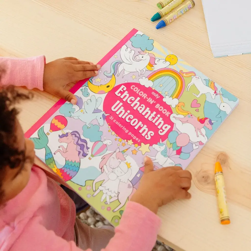 Coloring Book - Enchanting Unicorns