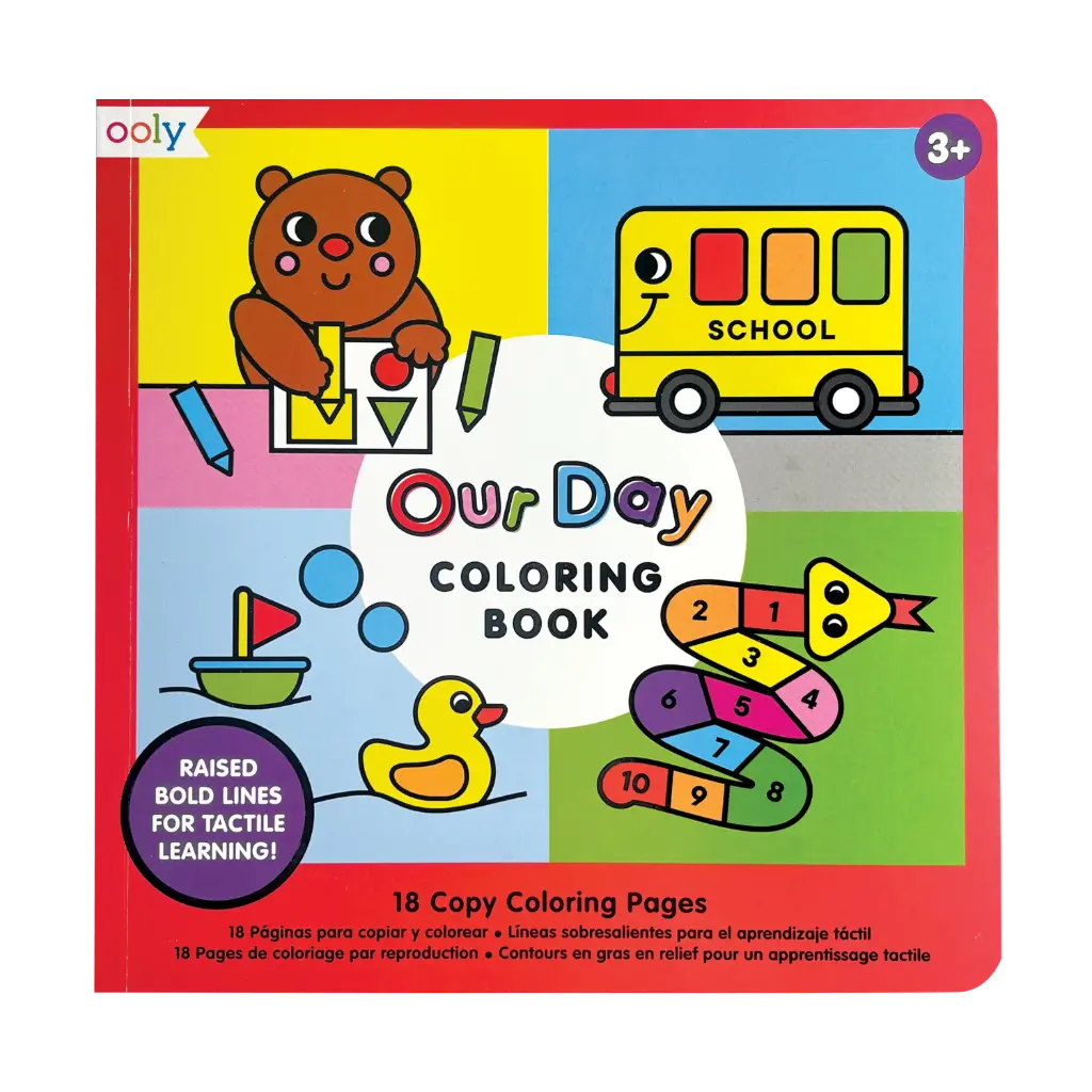 Copy Coloring Book - Our Day