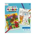 Color by numbers coloring book - Wonderful World
