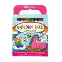 Carry Along Crayons & Coloring Book Kit -Unicorn Pals 