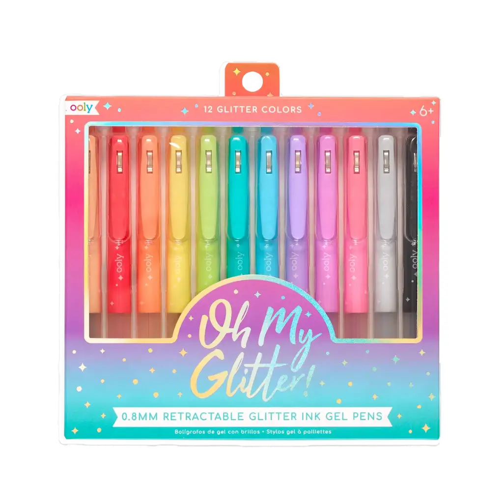 Oh My Glitter! Gel Pens - Set of 12