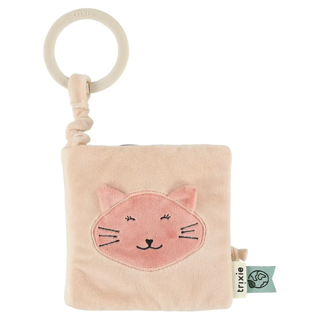 Sensory Soft Pram Book - Mrs. Cat - 3M+